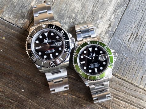 COMPARISON: Rolex Sea.